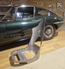 Custom 'High-back' Bucket Seat for Jaguar XKE 3.8
