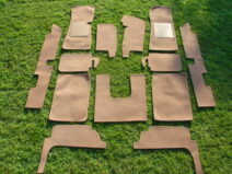 Interior carpet set Jaguar XJ6-XJ12 S3 saloon 79-86