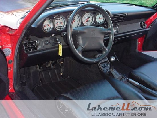 Interior carpet set Porsche 911/964 '89-93 - Image 6